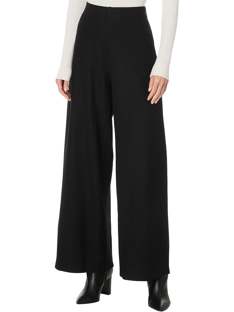 Black Eileen Fisher Full Length Wide Pant