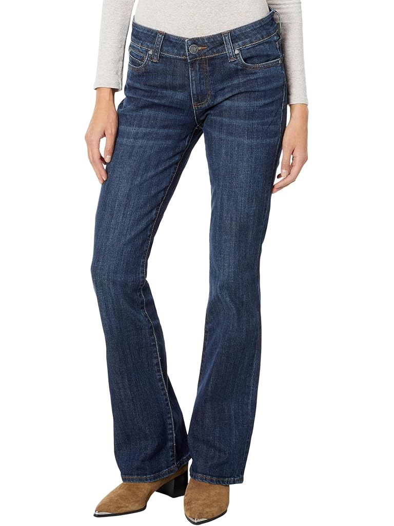 Blue KUT from the Kloth Natalie High Rise Bootcut Jeans